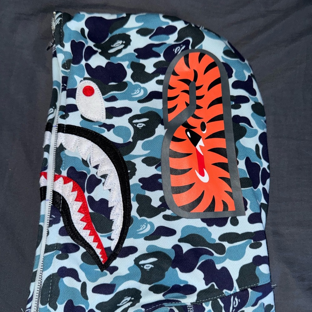 Bape Blue Camo Performance Jacket - image 4